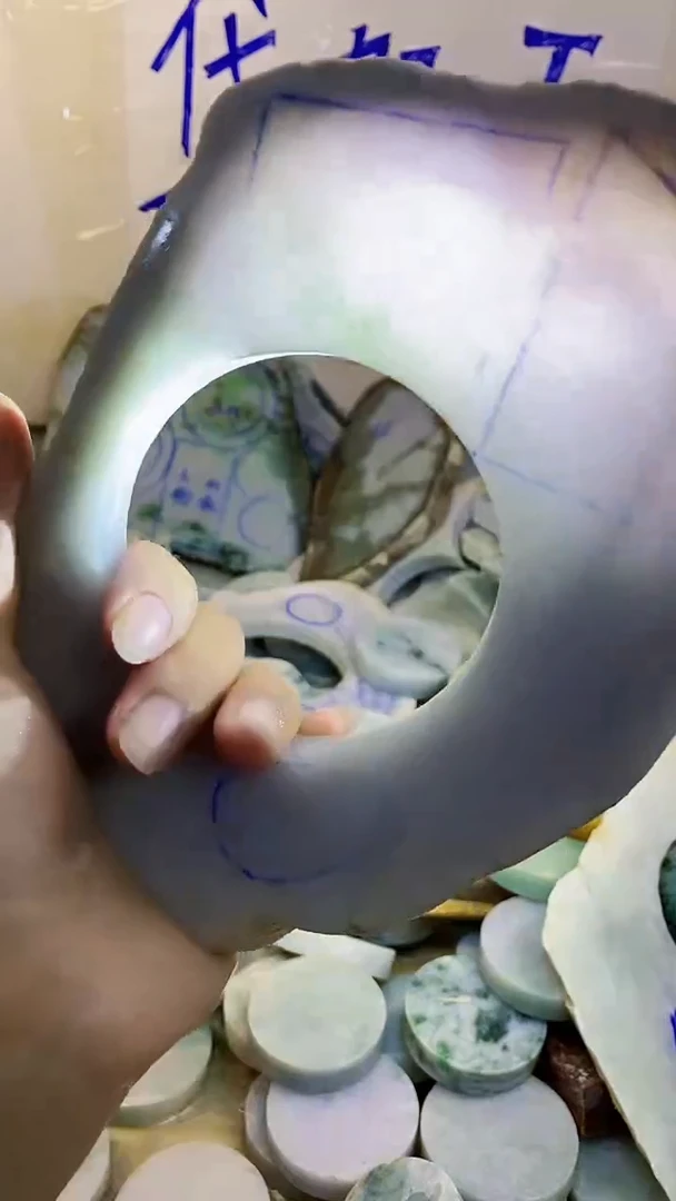 裸石翡翠纯天然A货翡翠95