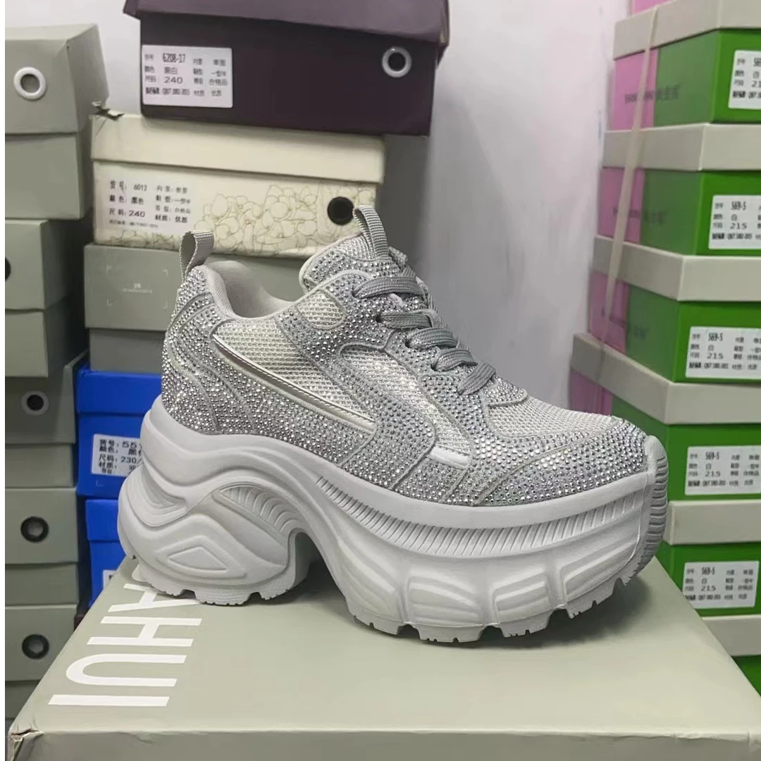 【清仓】2025小个子厚底平增高百搭女鞋287