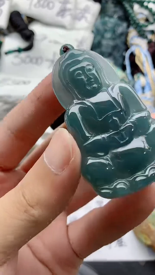 翡翠未镶嵌颈饰888