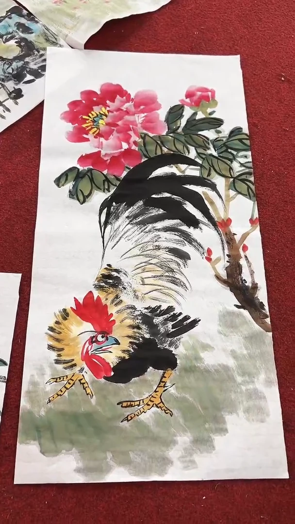 国画李火庆/国画/花鸟