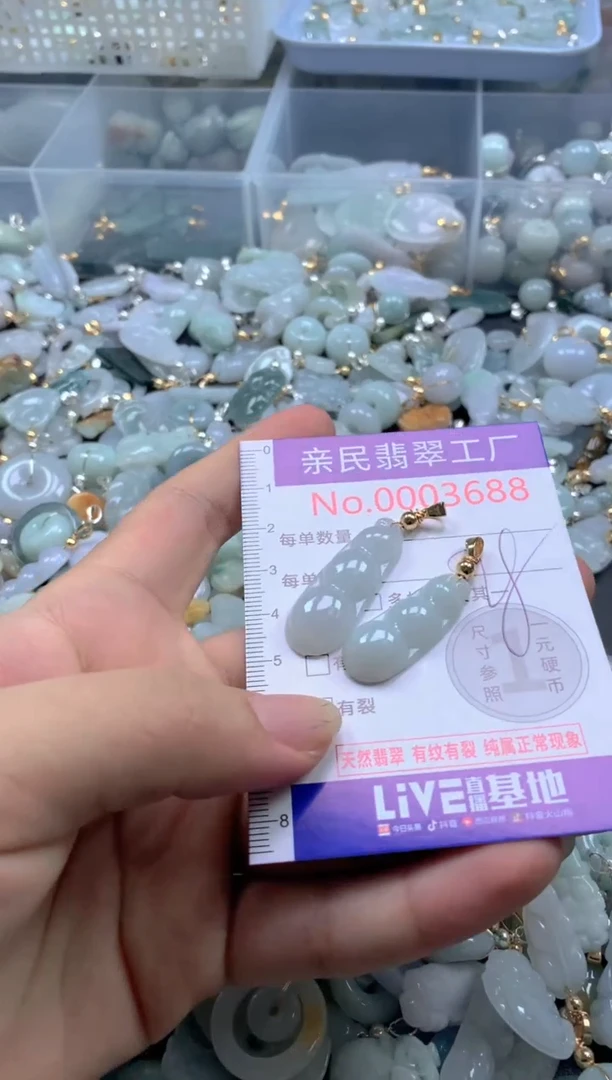 颈饰未镶嵌翡翠3688