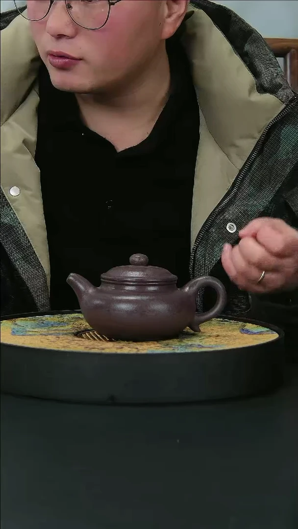 【闪购商品】紫砂茶壶仿古底炒青