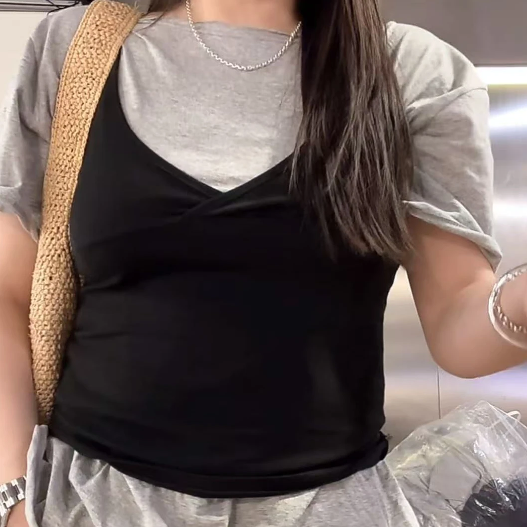 喜喜家东大门黑色背心外搭89