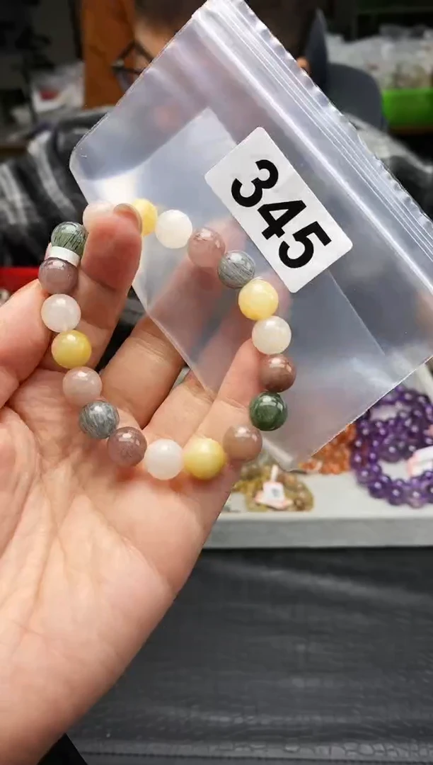 未镶嵌手串水晶手串345
