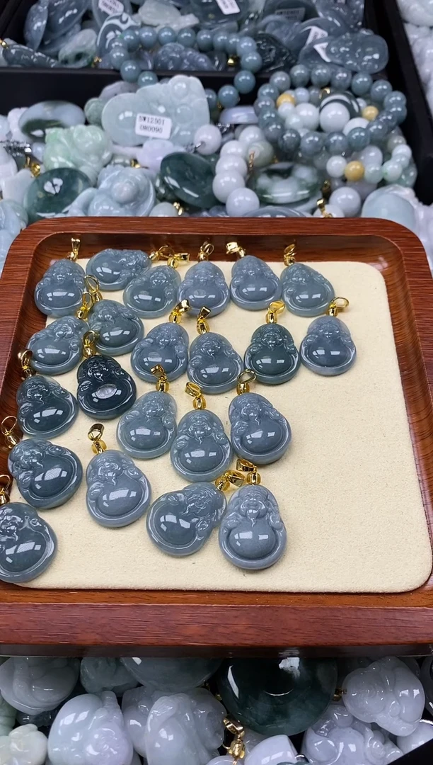 【闪购商品】翡翠颈饰未镶嵌缅甸A货翡翠09.9