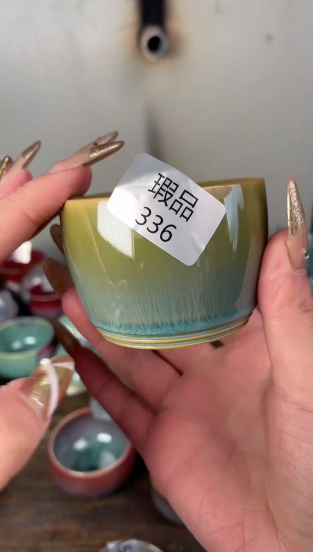 【闪购商品】摆件钧瓷手工茶器窑变