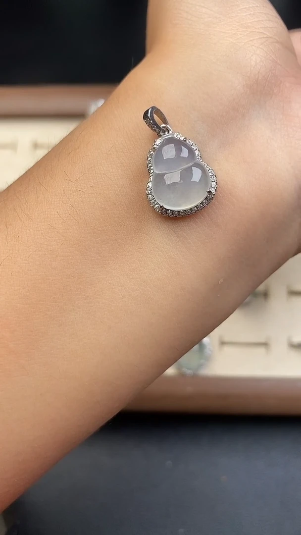 定制翡翠银S925镶嵌1415231