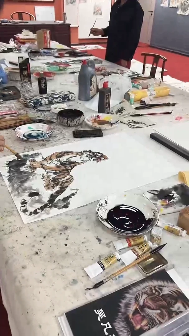 国画吴凡之/国画/花鸟