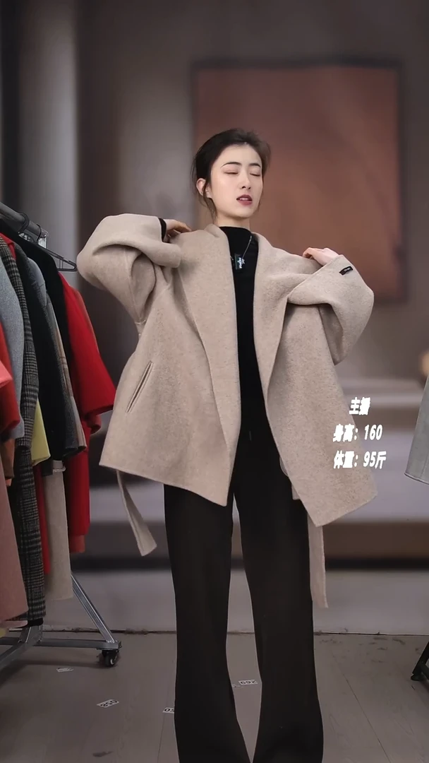 长 短款羊羊大衣150