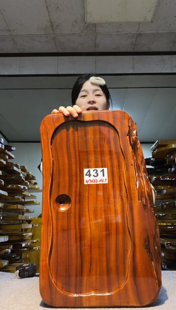 实木原木茶盘 一物一拍(不含配件）