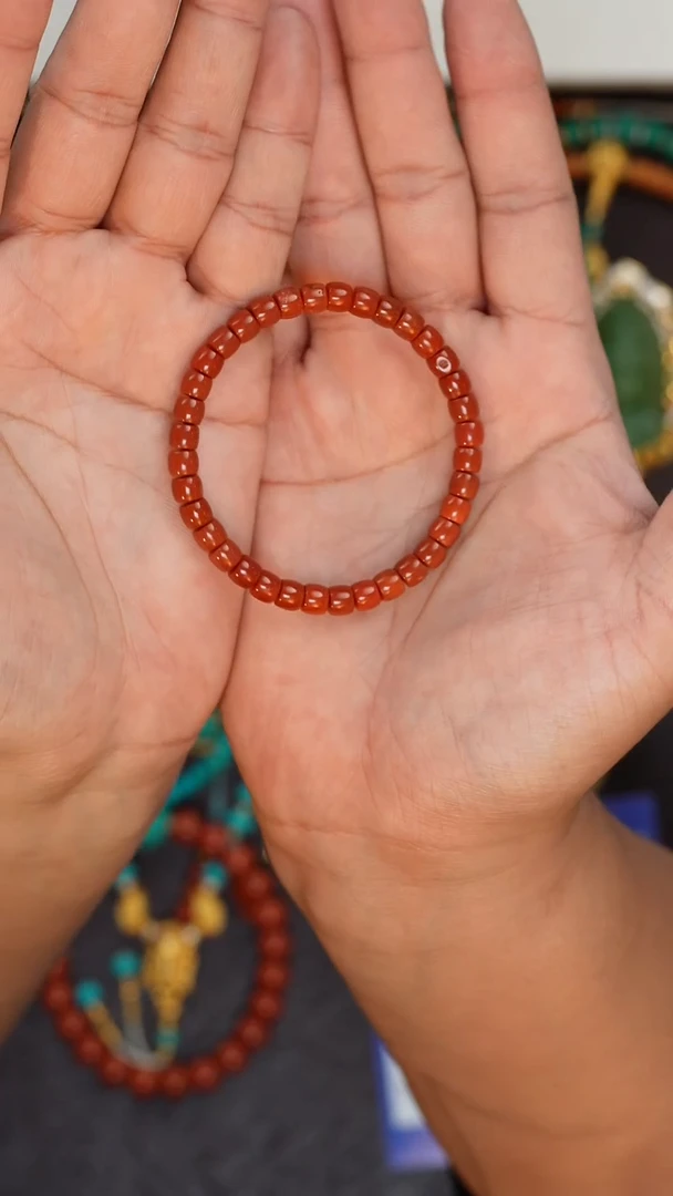 【闪购商品】南红玛瑙手串未镶嵌南红手串