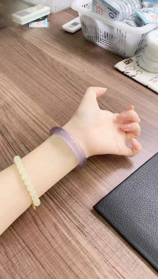 未镶嵌手镯石英质玉116-56