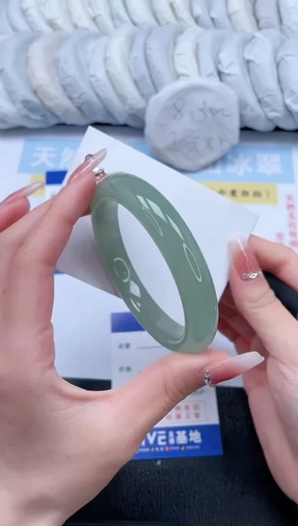 【闪购商品】石英质玉手镯未镶嵌T167-58.3