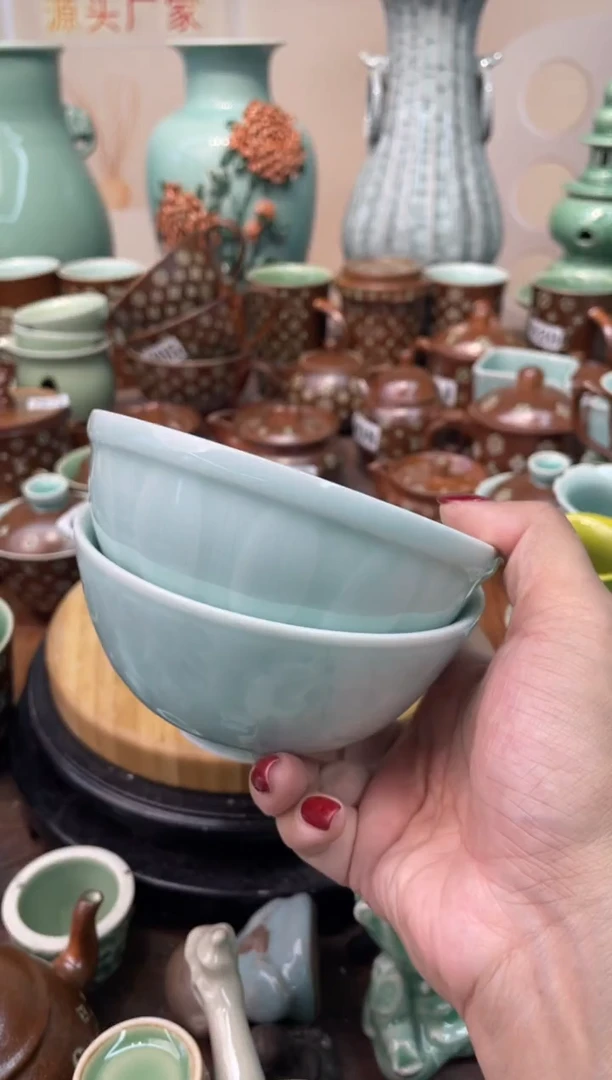 瓷微瑕特价 慧仙青瓷 特价福利大促