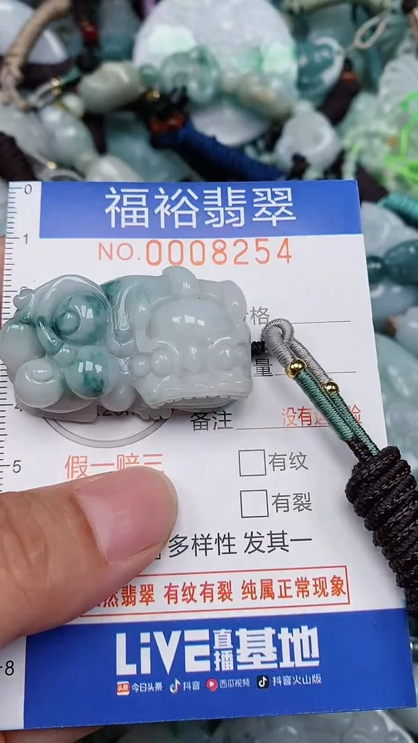 翡翠未镶嵌颈饰...0008254