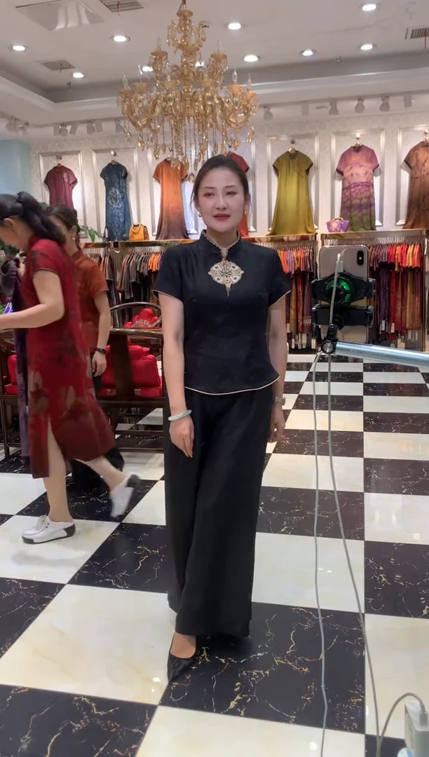 新中式香云纱上衣（下单备注身高体重）
