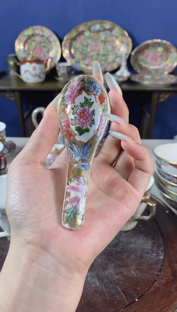 瓷片微瑕景德镇窑厂瓷摆件