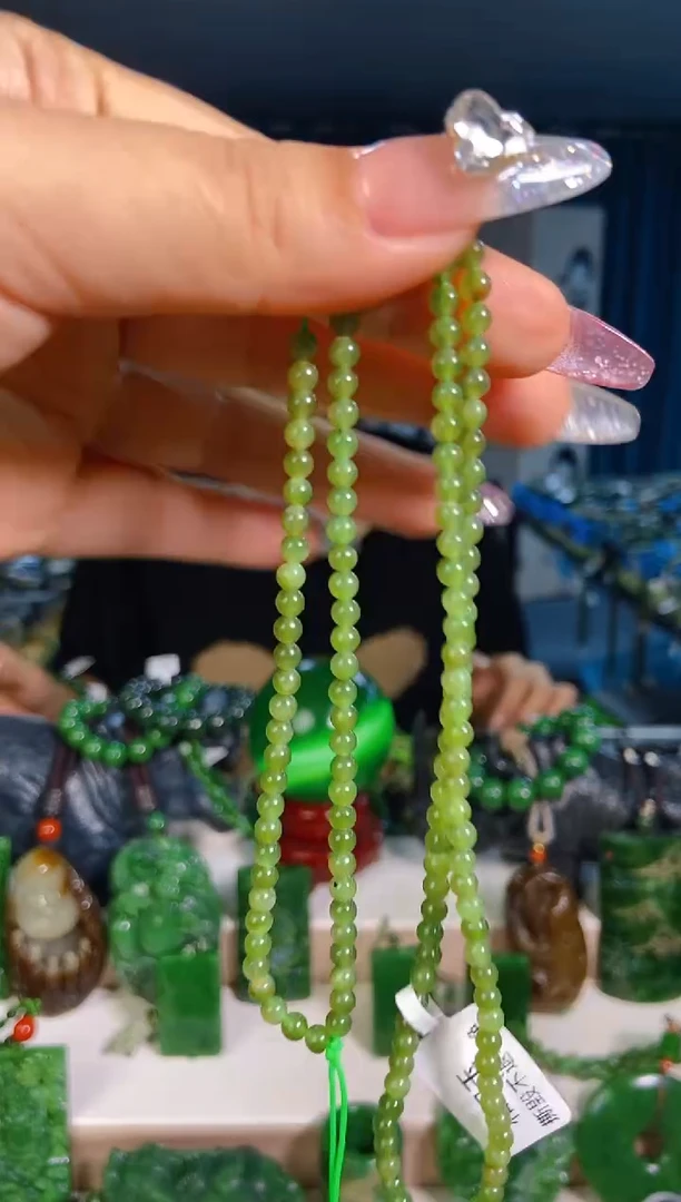 和田玉未镶嵌挂件1