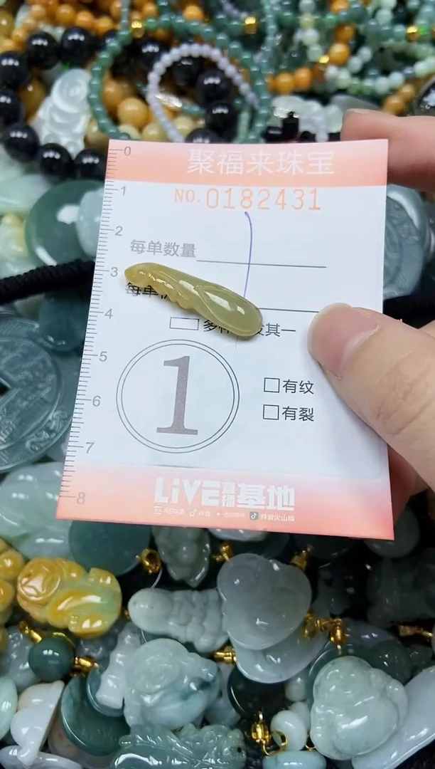 翡翠未镶嵌颈饰闪购0182431