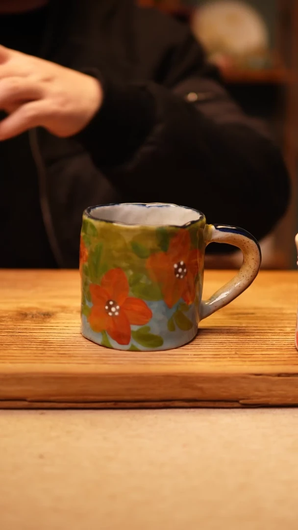 【闪购商品】@@陶园瓷舍@@纯手工手绘@高温釉下彩