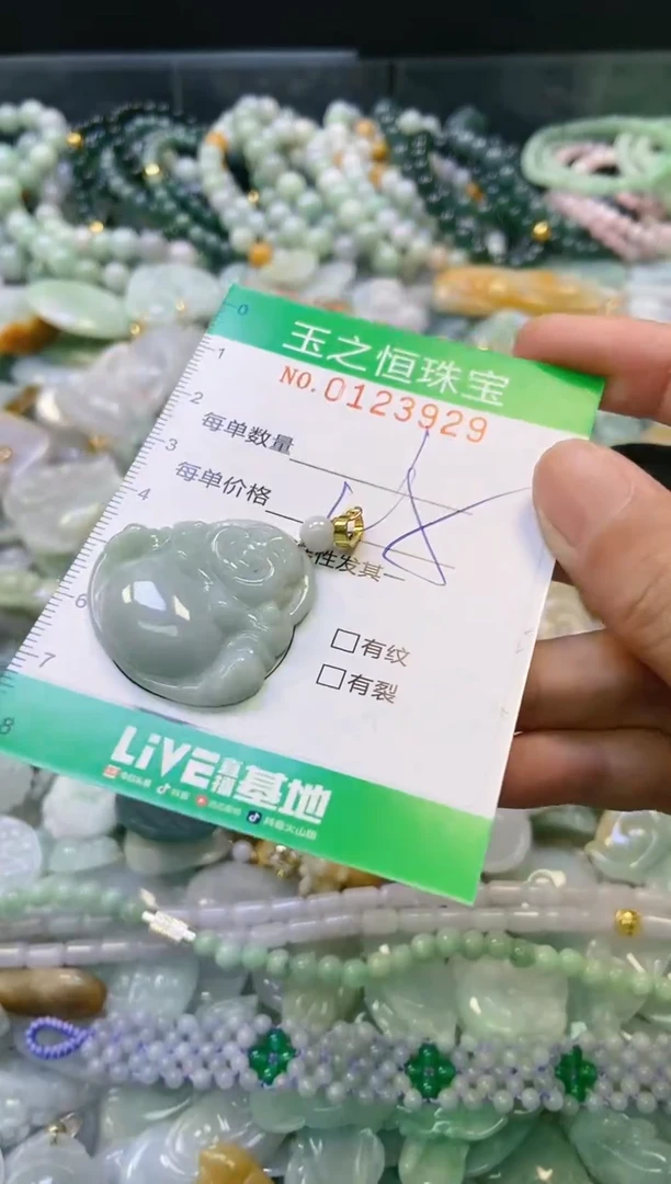 翡翠未镶嵌颈饰闪购0123929