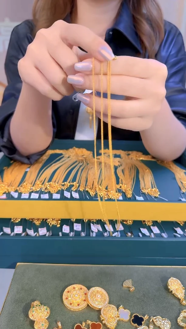 45cm爱心抽拉肖邦链2.27g（多样性发货）