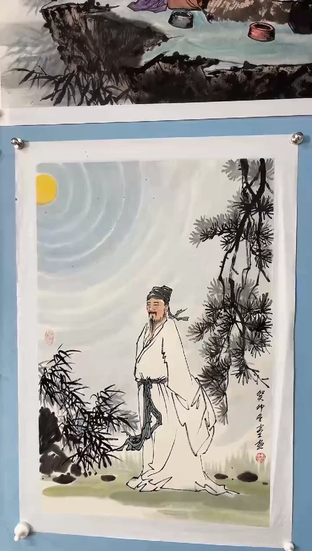 国画安汝杠国画2.7平尺