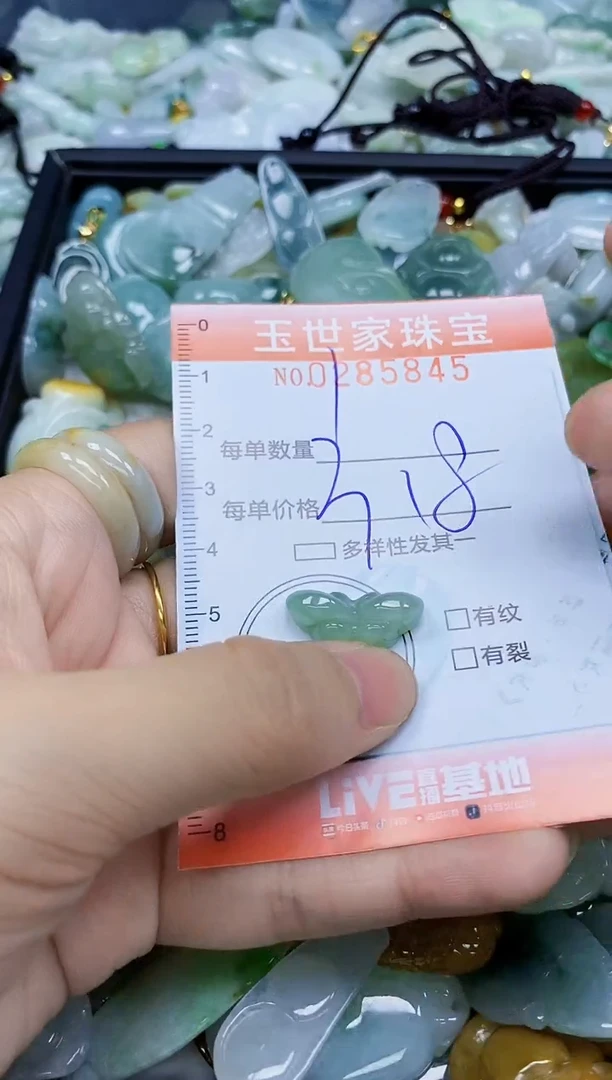 翡翠未镶嵌颈饰闪购0285845