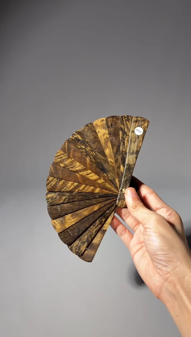 其他楠木（金丝楠）豆*806号12cm小叶桢楠掌中扇