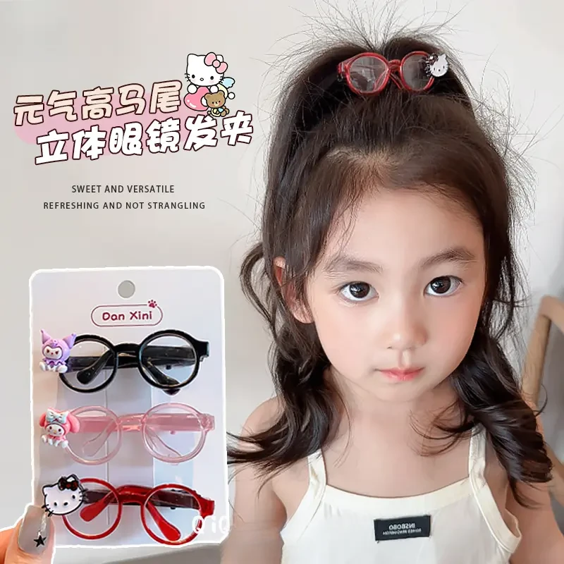 儿童可爱卡通发卡女童整理侧边碎发夹小女孩2025前额刘海发饰W284