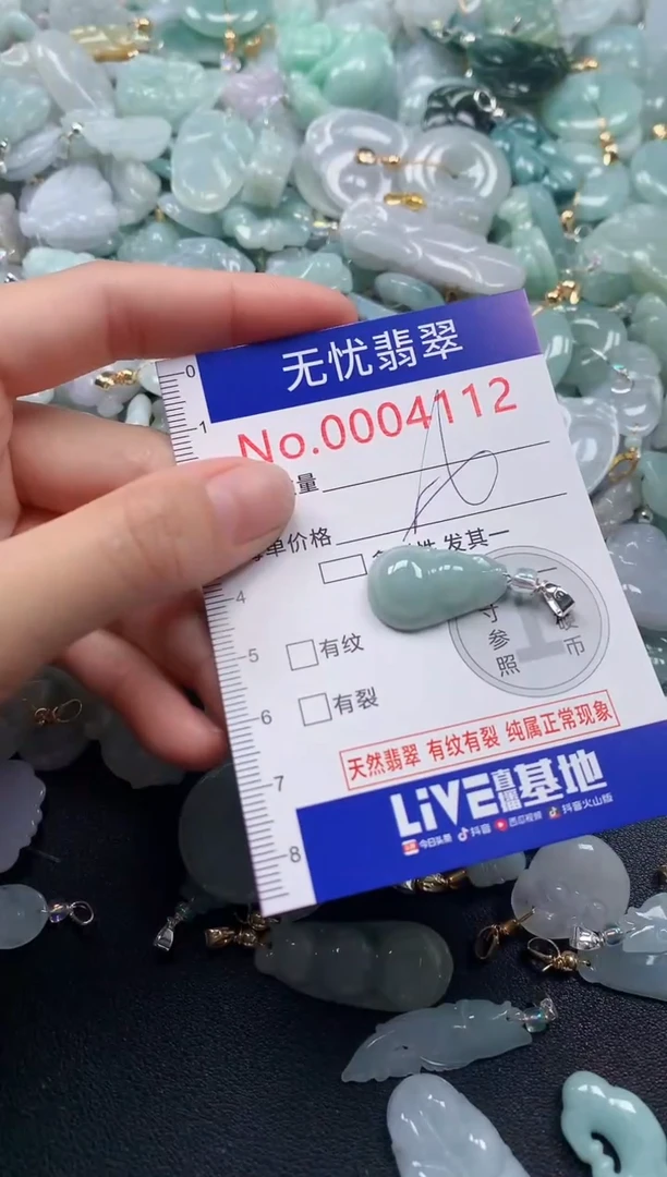颈饰未镶嵌翡翠4112
