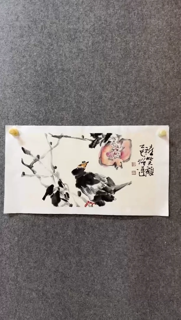 国画郭增运老师手绘作品