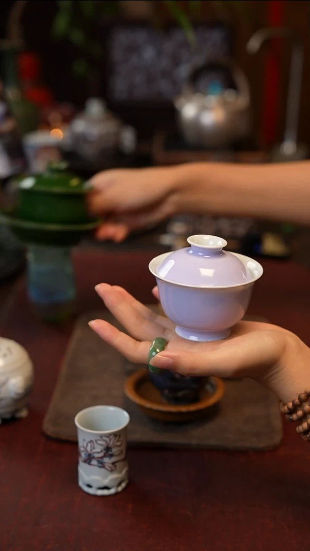 盖碗大号 景德镇陶瓷福利款