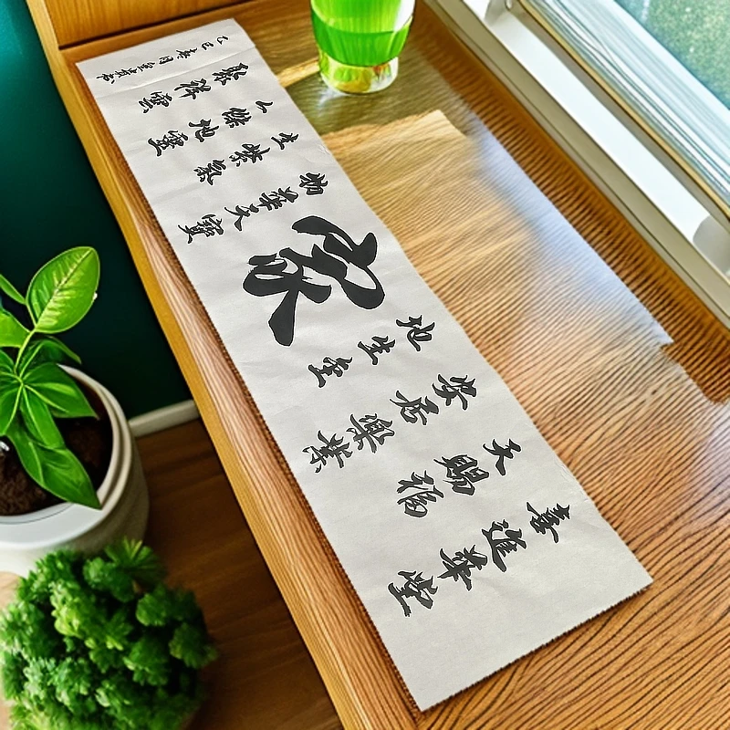 金贵堂主人亲笔/金贵堂文创书法作品《家》订制