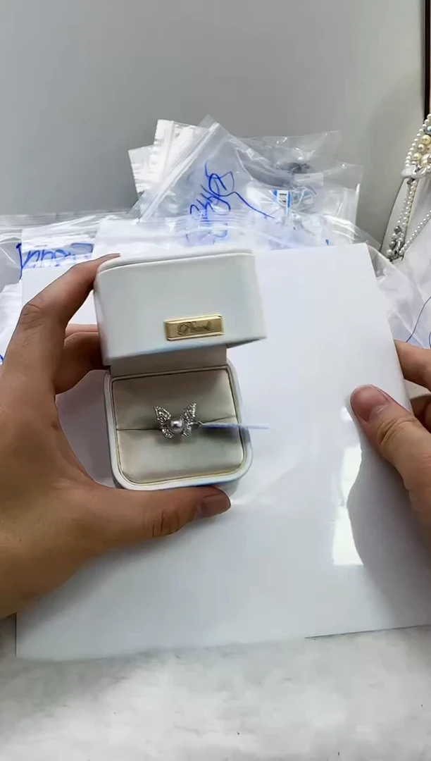 【闪购商品】海水珍珠DA银S925镶嵌a1027 珍珠