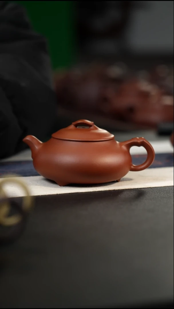 240cc黄龙山朱泥简瓢