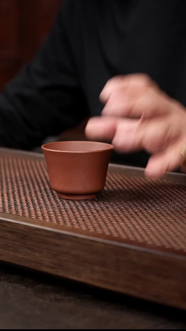 茶壶紫砂底槽清马蹄杯