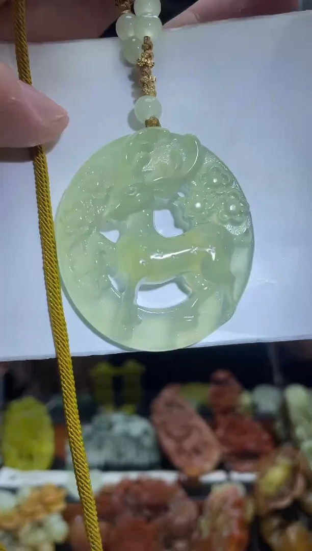 岫玉未镶嵌吊坠·多样性发货*拍一发一
