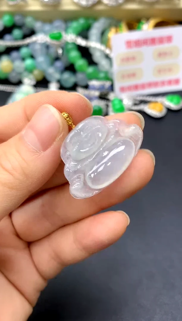 颈饰未镶嵌翡翠146-中国好珍宝