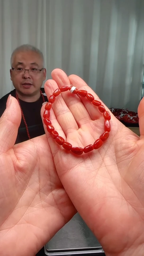 未镶嵌多样性发一件南红玛瑙6mm原矿九口随型手串