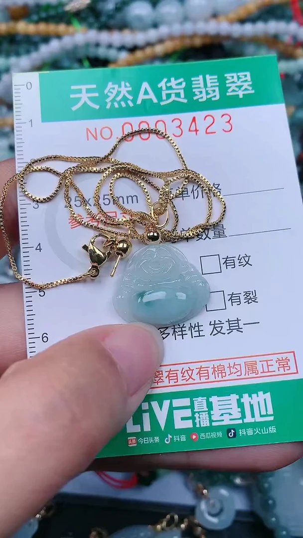 颈饰未镶嵌翡翠.0003423