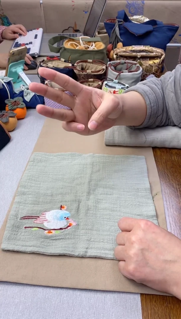 【闪购商品】水绿胖鸟茶巾（送一条随机颜色）——