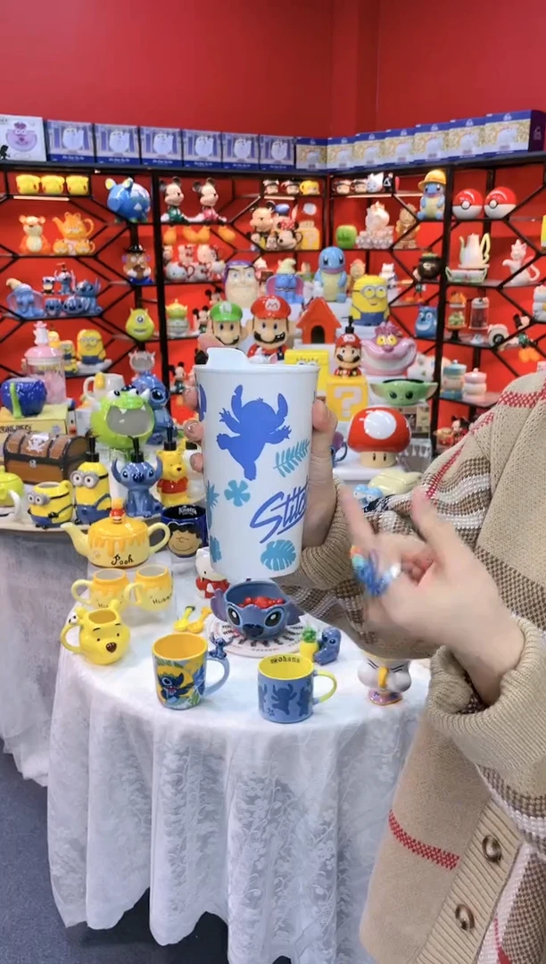 【闪购商品】1@@吏迪仔陶瓷咖啡杯