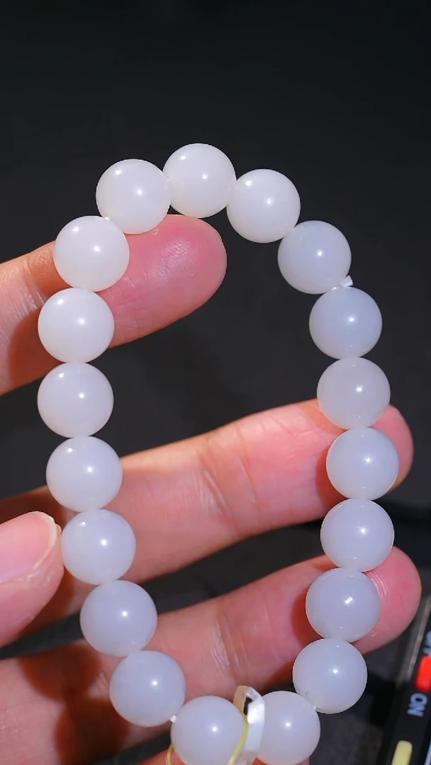 未镶嵌手串和田玉52多样性发一