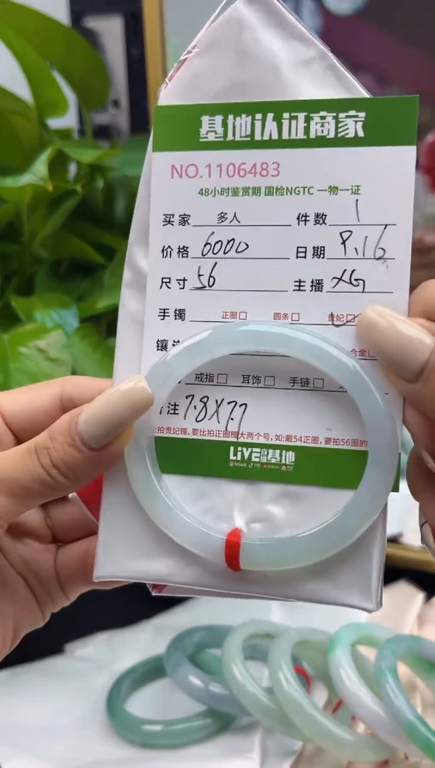 未镶嵌手镯（贵妃镯）翡翠多人