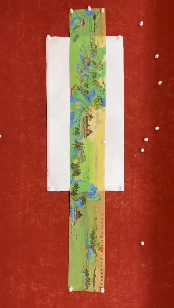 国画12.21zz-王夫怀-三米丝绢1