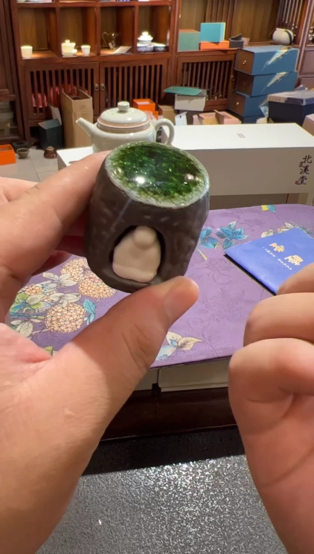 浅纹路盖置茶具茶具