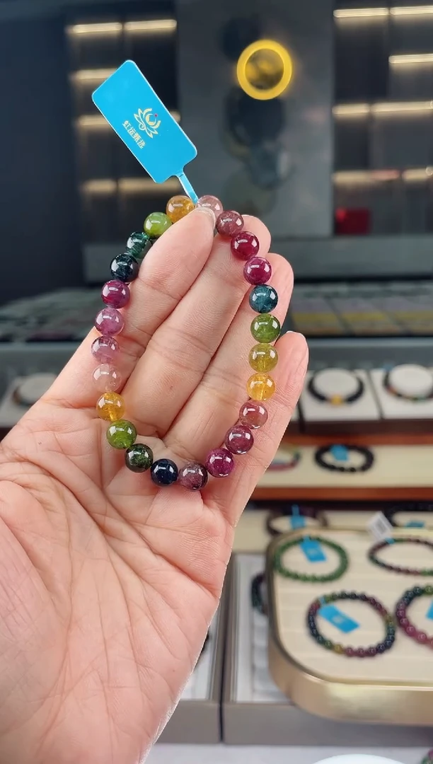 【闪购商品】碧玺单圈手串未镶嵌（多样性发一条）Q