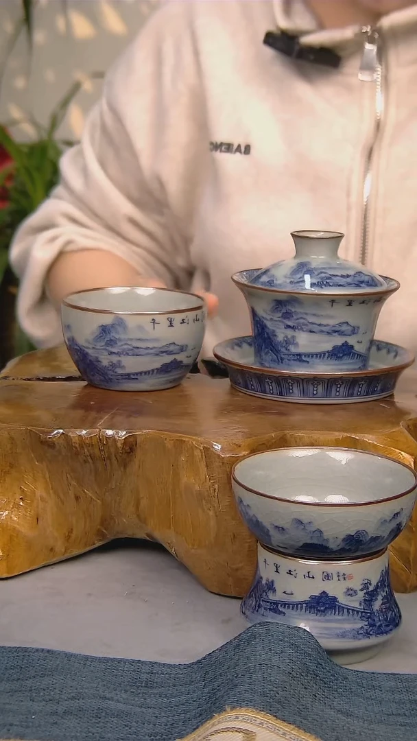 【闪购商品】简装家用款3件套 陶瓷家用茶具系列