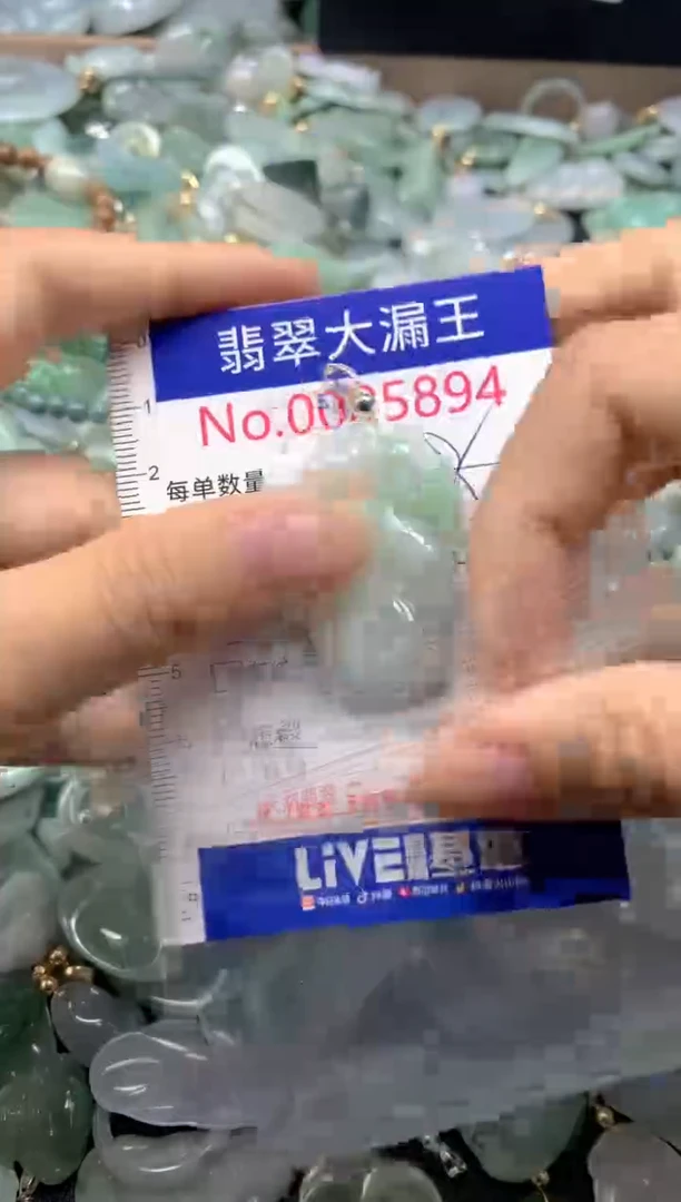 翡翠未镶嵌吊坠(不含链)5894